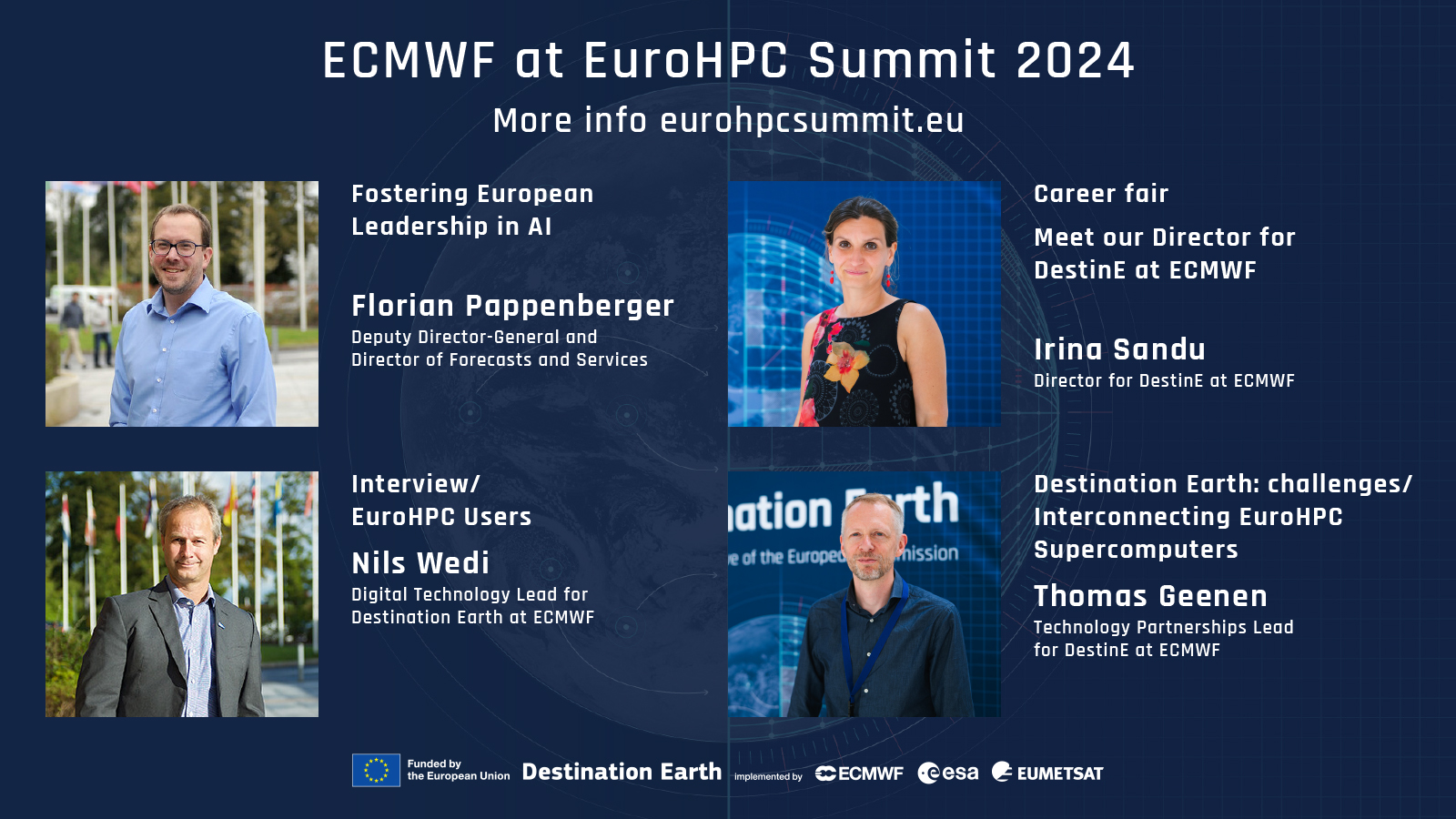 ECMWF at EuroHPC twitter card